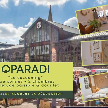 Oparadi "Le Coconing" En Plein Coeur Du Marche De Wazemmes Lille Eksteriør bilde
